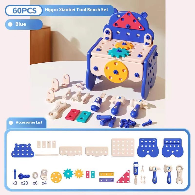 Ensemble de Montage de Boîte à Outils - Choupinous