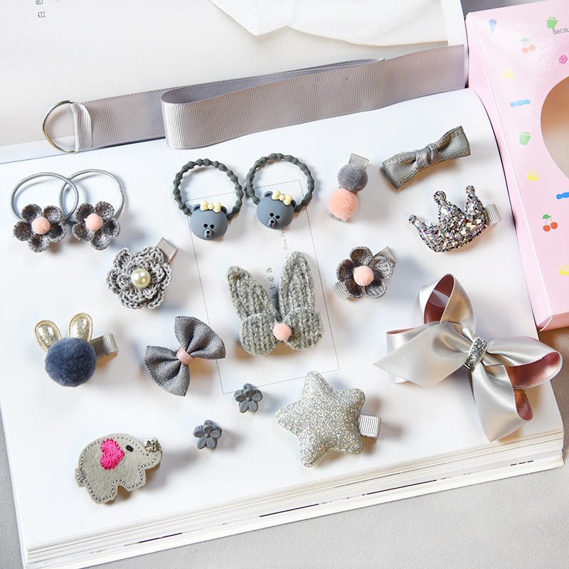 Ensemble de Barrettes à Cheveux pour Filles - 18 Pièces - casse tete - Choupinous