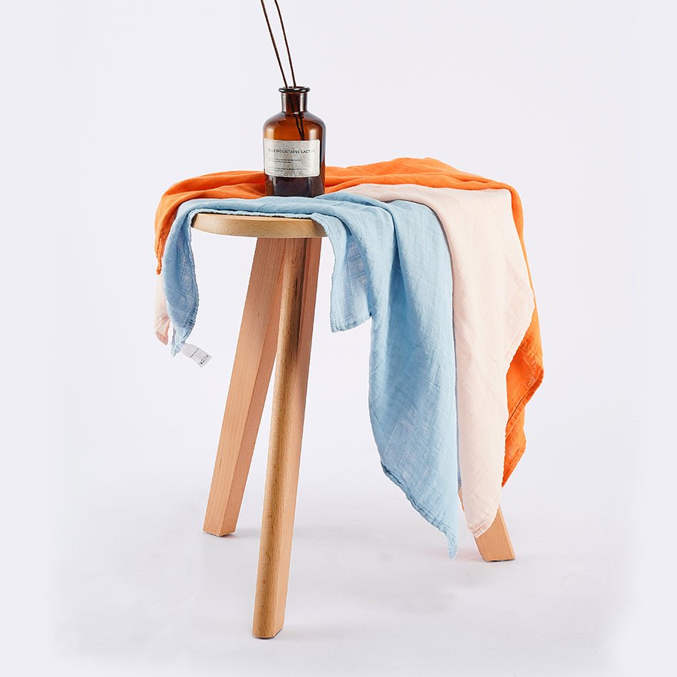 Ensemble de 5 Mousslines pour Bébé/Enfants - couverte - Choupinous
