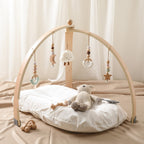 Salle de Sport en Bois pour Bébé Jouets suspendus - jeux - Choupinous