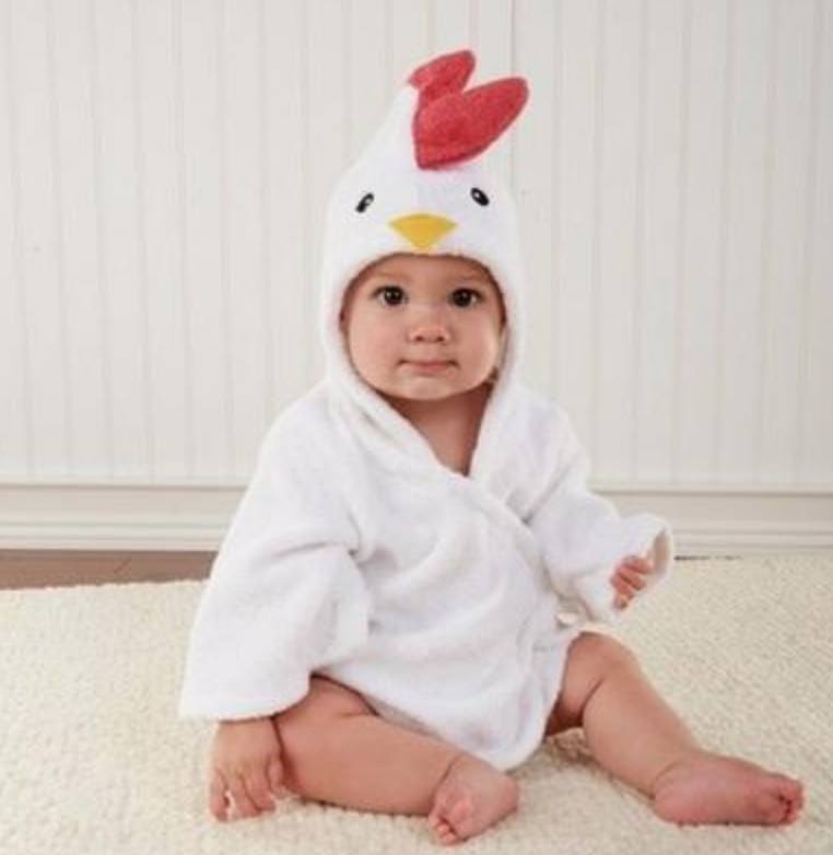 Peignoir bébé Motifs d'animaux - peignors - Choupinous