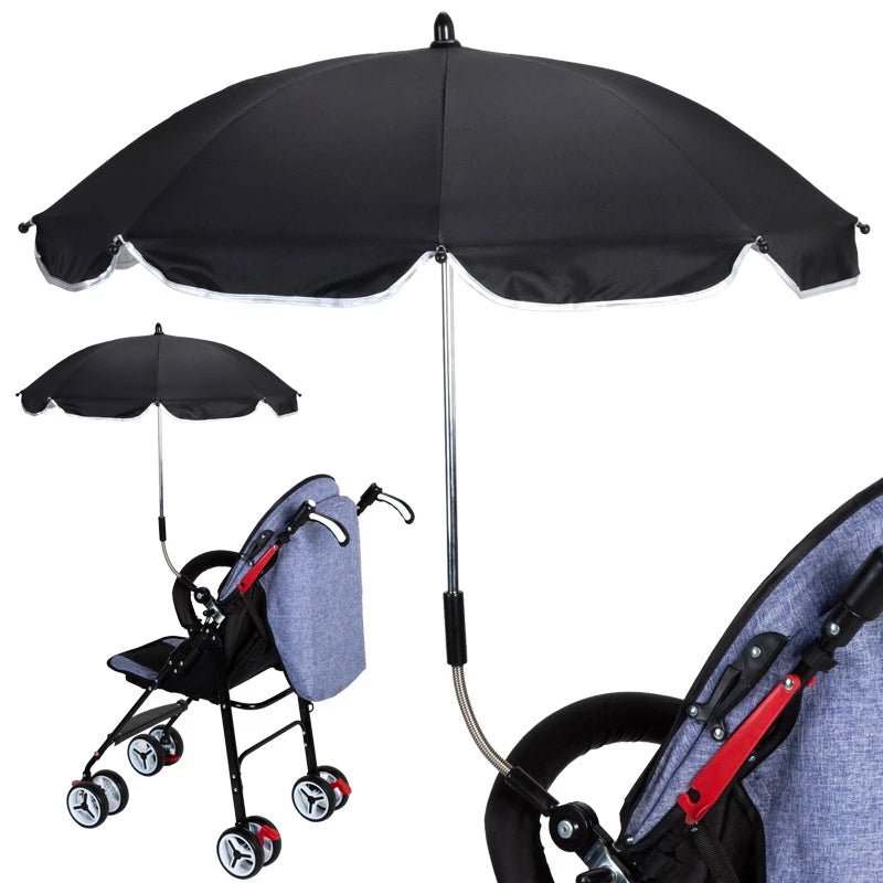 Parapluie de Poussette 360° Pliable et Flexible - essentiel bébé - Choupinous