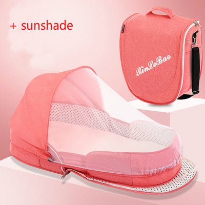 Lit Portable pour Bébé avec Moustiquaire et pare - soleil - essentiel bébé - Choupinous
