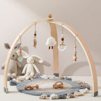 Salle de Sport en Bois pour Bébé Jouets suspendus - jeux - Choupinous
