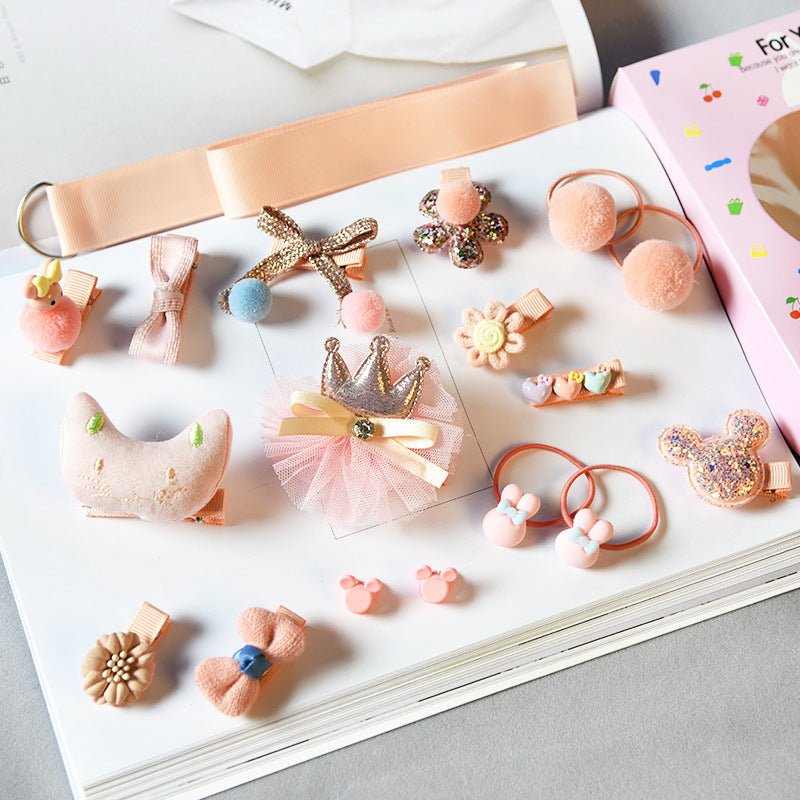 Ensemble de Barrettes à Cheveux pour Filles - 18 Pièces - casse tete - Choupinous