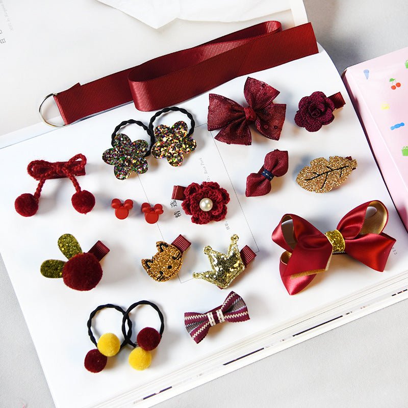 Ensemble de Barrettes à Cheveux pour Filles - 18 Pièces - casse tete - Choupinous