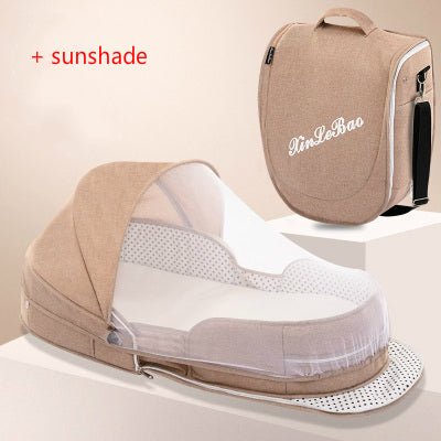Lit Portable pour Bébé avec Moustiquaire et pare - soleil - essentiel bébé - Choupinous