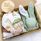 Ensemble de Draps - Housses pour Bébé coton et bambou - kit cadeau - Choupinous