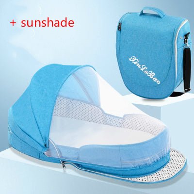 Lit Portable pour Bébé avec Moustiquaire et pare - soleil - essentiel bébé - Choupinous