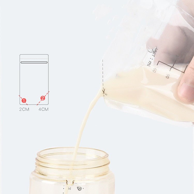Sachets de Conservation de Lait Maternel 210 ml (Lot de 10) - Choupinous