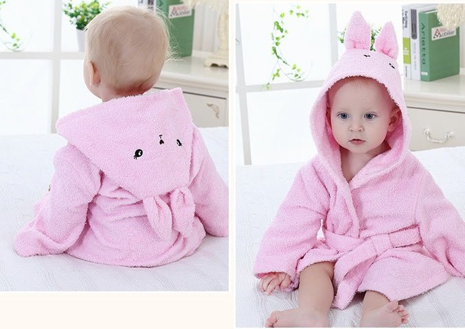 Peignoir bébé Motifs d'animaux - peignors - Choupinous