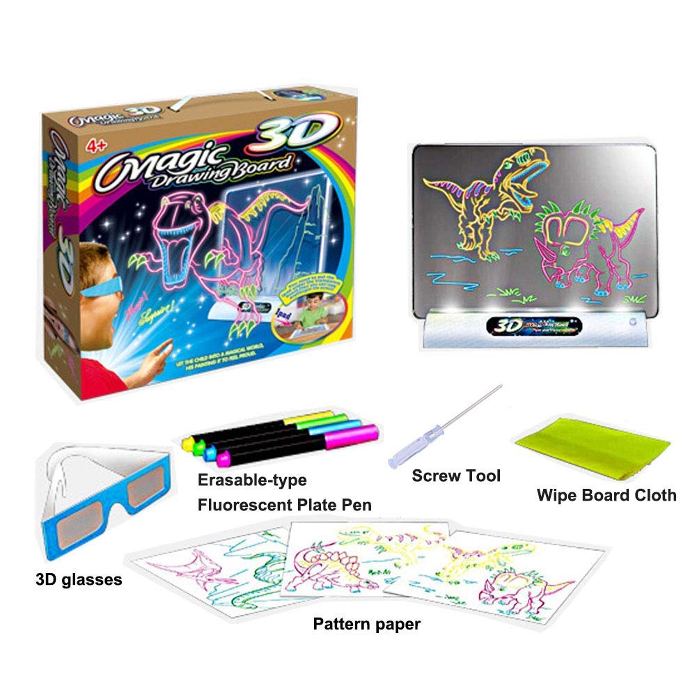 Tableau de Dessin 3D Flash Multifonction - Choupinous