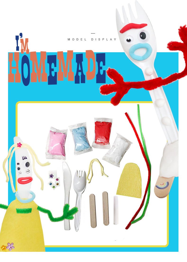 Jouet DIY Forky de Toy Story 4 - Cadeau Éducatif - Choupinous