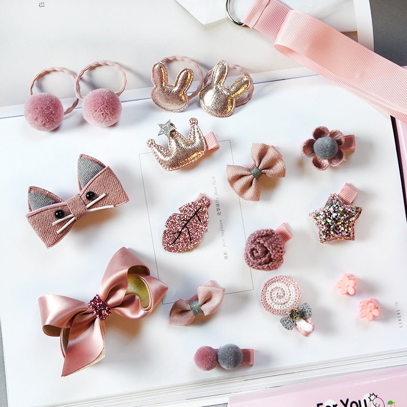 Ensemble de Barrettes à Cheveux pour Filles - 18 Pièces - casse tete - Choupinous
