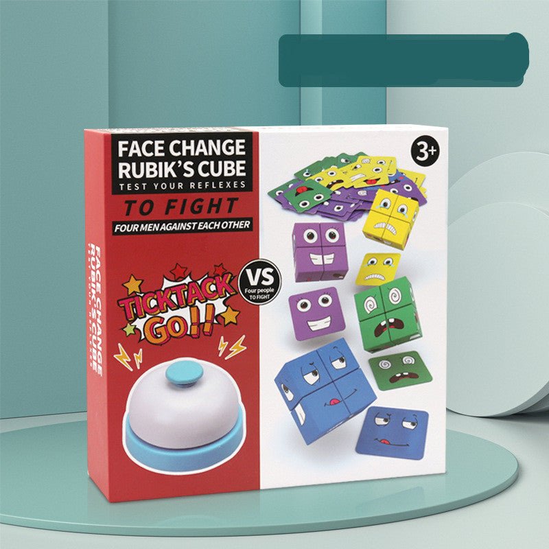 Jeu de Cubes Montessori à Expression Changeantes - jeux - Choupinous