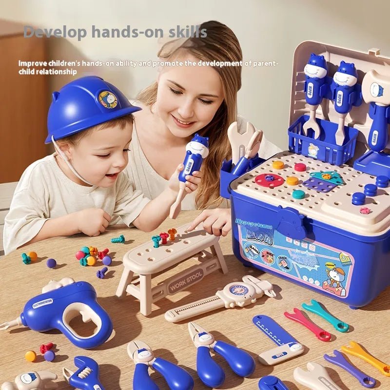 Ensemble de Montage de Boîte à Outils - Choupinous