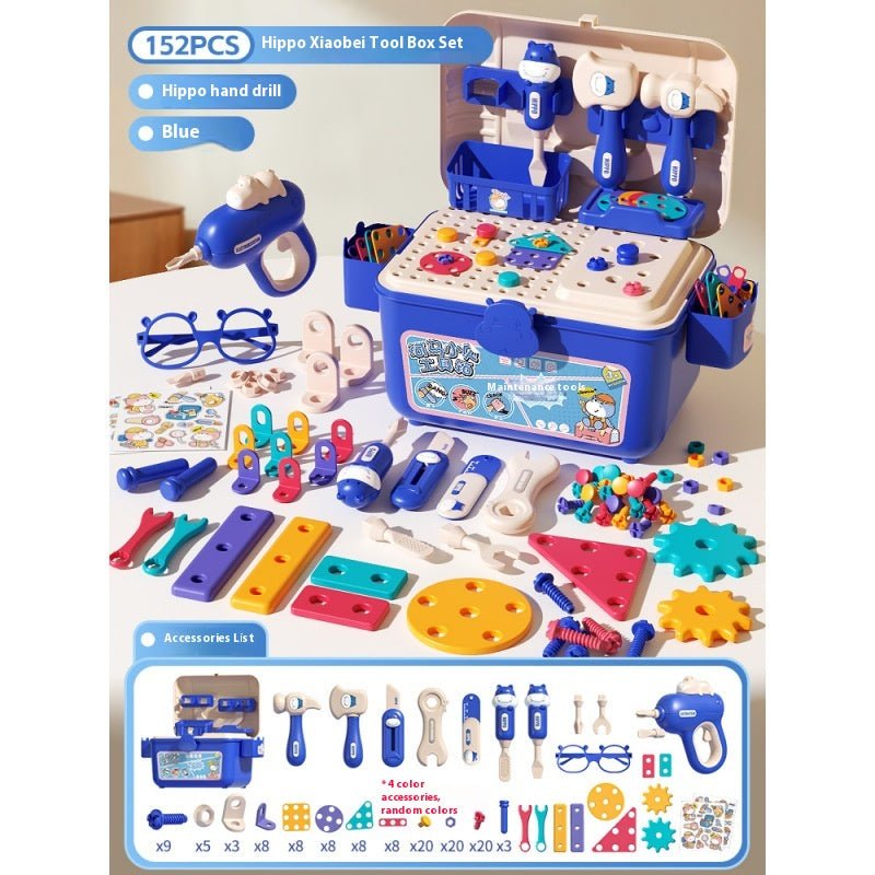 Ensemble de Montage de Boîte à Outils - Choupinous