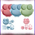 Ensemble repas complet en silicone - Choupinous