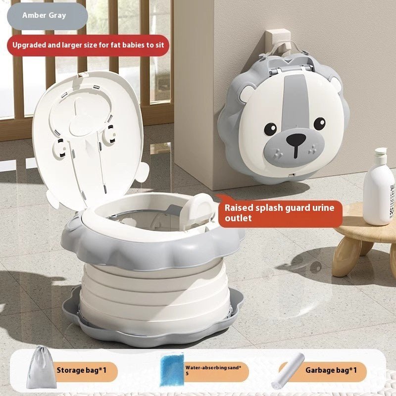 Toilette Portable pour Enfants en Forme d'ours - toilette - Choupinous
