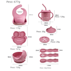 Ensemble repas complet en silicone - Choupinous