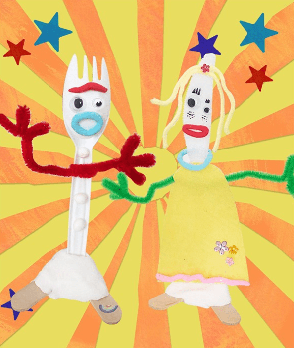 Jouet DIY Forky de Toy Story 4 - Cadeau Éducatif - Choupinous