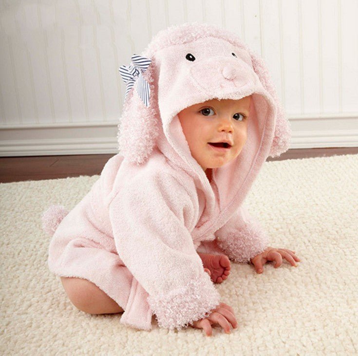 Peignoir bébé Motifs d'animaux - peignors - Choupinous