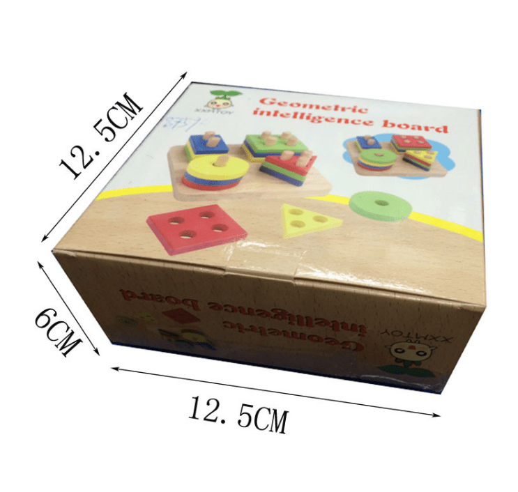 Planche de Tri des Formes en Bois - Choupinous