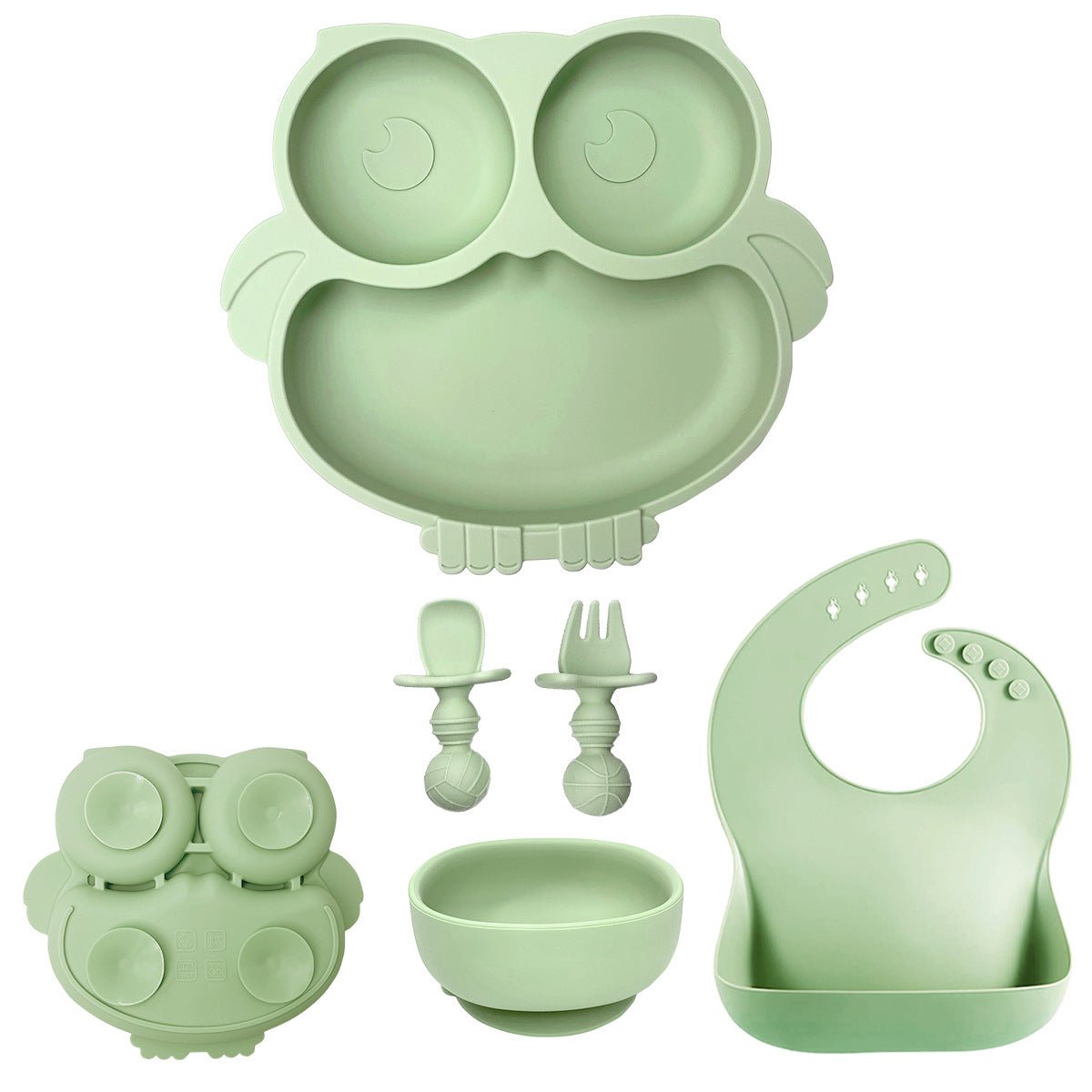 Ensemble repas complet en silicone - Choupinous
