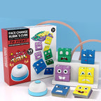 Jeu de Cubes Montessori à Expression Changeantes - jeux - Choupinous
