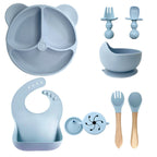 Ensemble repas complet en silicone - Choupinous