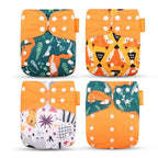 Lot de 4 Couches Lavables Happyflute - couche lavable - Choupinous
