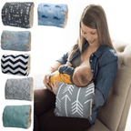 Oreiller d'allaitement Bébé Coton et Velours - coussin allaitement - Choupinous