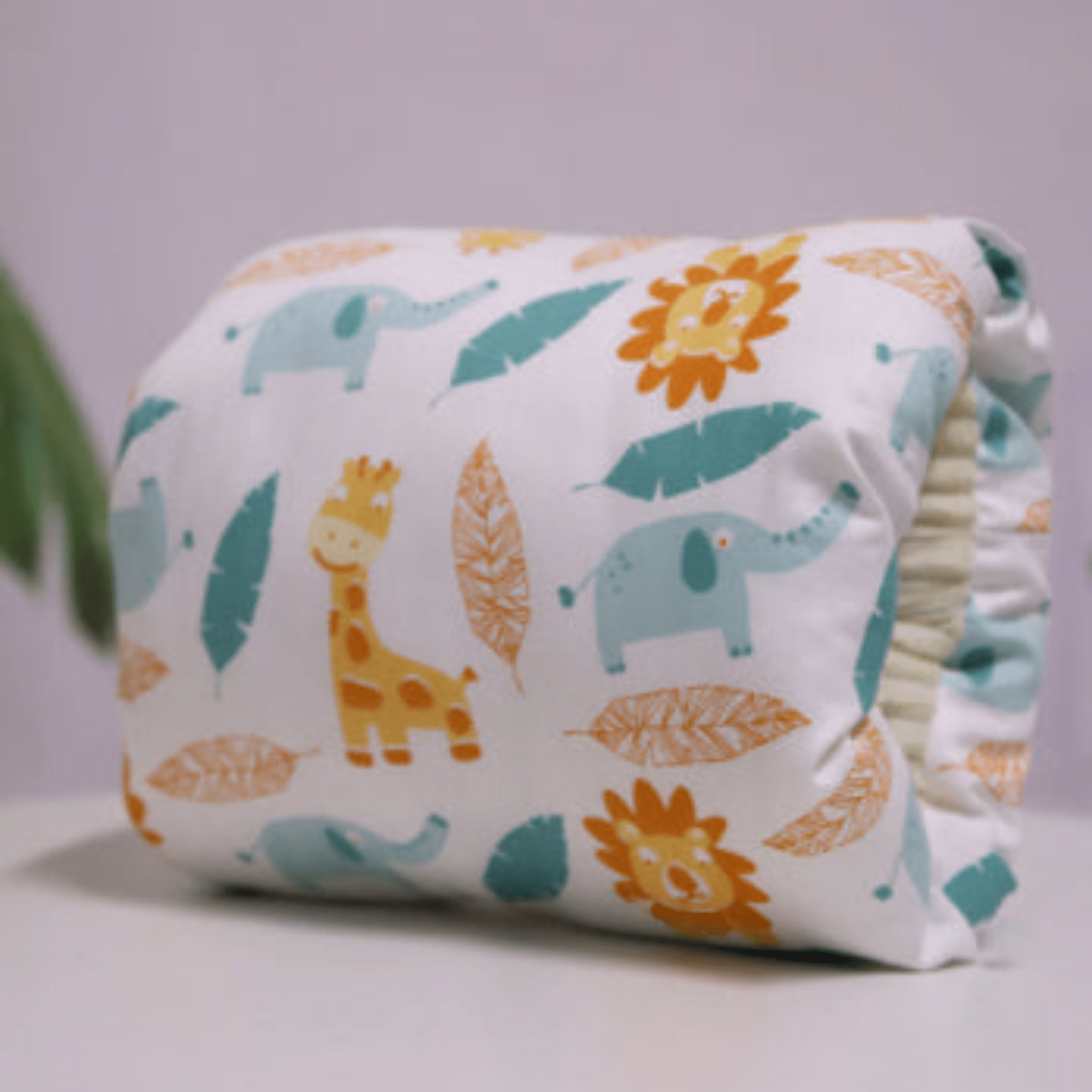 Oreiller d'allaitement Bébé Coton et Velours - coussin allaitement - Choupinous