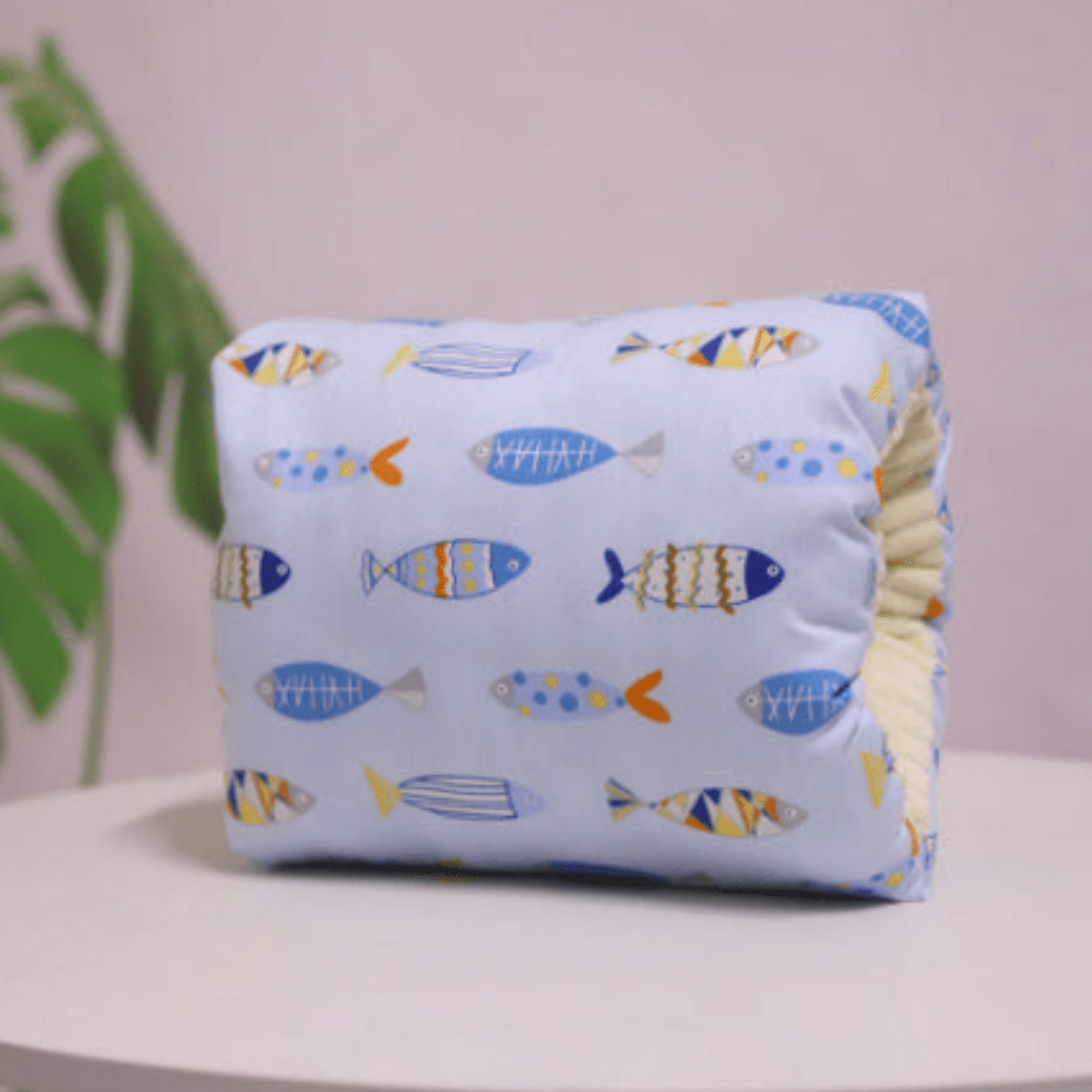 Oreiller d'allaitement Bébé Coton et Velours - coussin allaitement - Choupinous