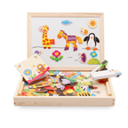 Tableau Éducatif Enfants 2 en 1 Magnétique et craie - casse tete - Choupinous
