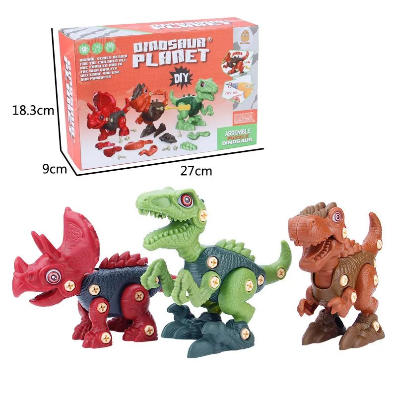 Jouet à Assembler Dinosaure 3 en 1 DIY - Choupinous
