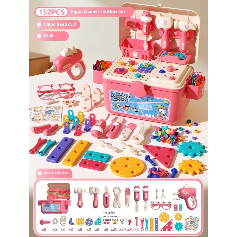 Ensemble de Montage de Boîte à Outils - Choupinous