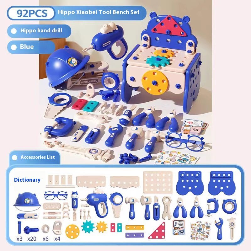 Ensemble de Montage de Boîte à Outils - Choupinous