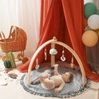 Salle de Sport en Bois pour Bébé Jouets suspendus - jeux - Choupinous