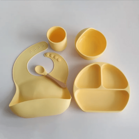 Ensemble d'alimentation pour Enfants en Silicone